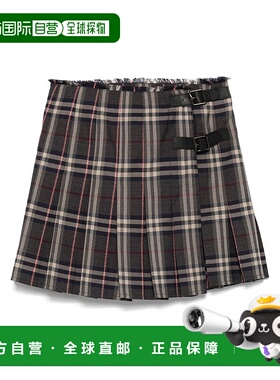 BURBERRY 女士半身裙 8110427C3127 AW2025 黑色 Au25-Ww-Giu Ski