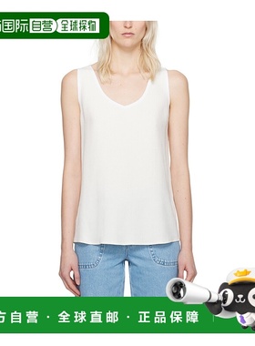 A.P.C. 女士背心吊带 VIAKLF07031AAC AW2024 白色 圆领背心