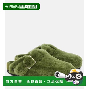 1h可退 潮奢 birkenstock 勃肯 女士 Boston 毛羊皮木屐拖鞋半拖