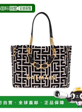 BALMAIN 女士手提包 FN1FF827TJXNGFE AW2025 黑色 Shopper bag `