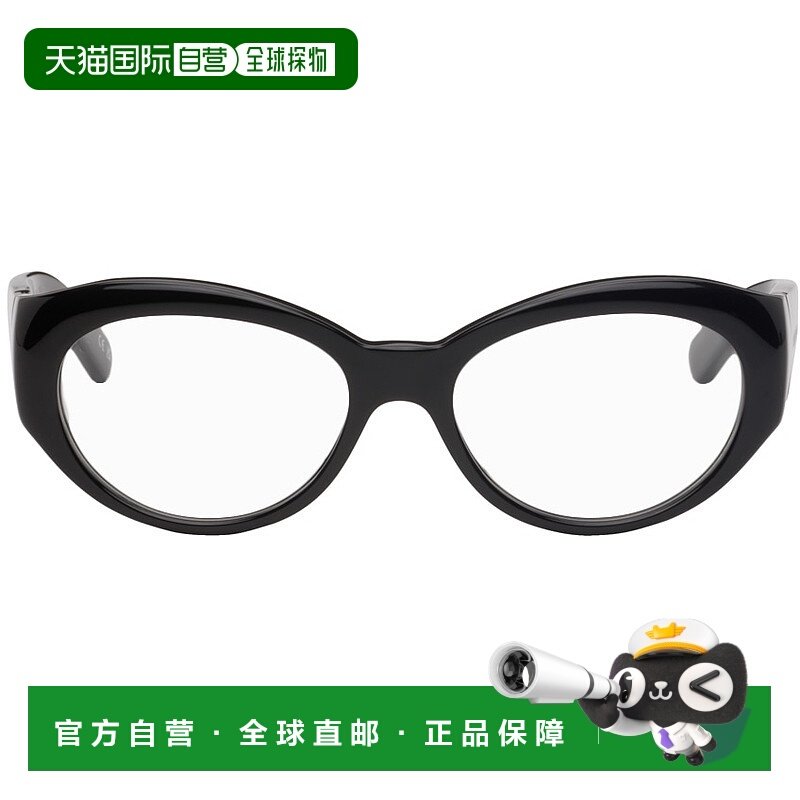 1h可退 潮奢 Balenciaga 巴黎世家 女士 黑色 Round 眼镜 BB0268O