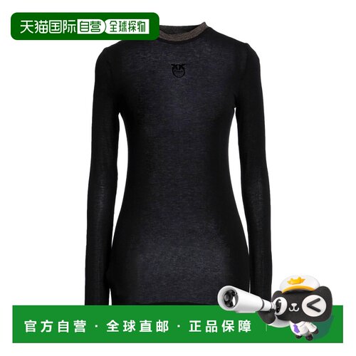 Pinko 品高 女士 T恤 black黑色 舒适时尚
