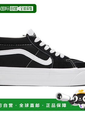 1h可退 潮奢 Vans 范斯 女士 黑色 Premium Sk8-Mid Reissue 83