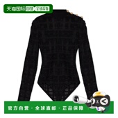 女士连体衣 Body GF1BG027KJ340PA BALMAIN SS2026 黑色 with sho