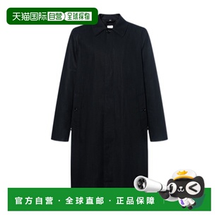 BURBERRY 女士大衣 80922561 AW2025 黑色 单排扣风衣博柏利