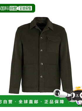 HERNO 男士夹克 FI000138U33475R7740 AW2025 军绿色