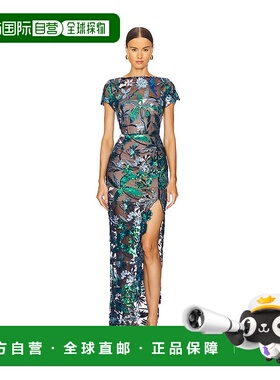 1h可退 潮奢 Bronx and Banco 女士 Zinna 刺绣睡裙 BB21023NV