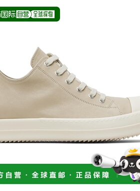 1h可退 潮奢 rick owens 瑞克 欧文斯 男士 灰白色 Temple Low Sn