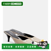 潮奢 舒适时尚 Gucci 女士 1h可退 beige米色 古驰 皮质凉拖