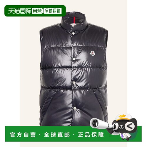 1h可退 MONCLER 男士马甲 100310745417000 CO 深蓝色 RESTIGO Do