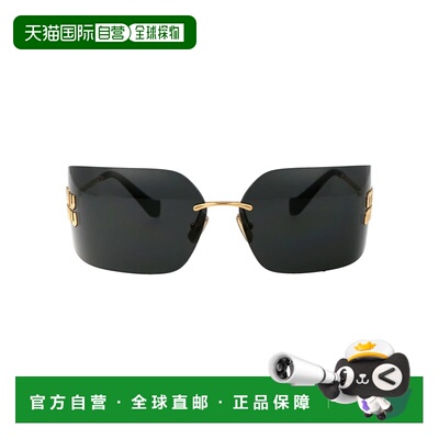 MIU MIU 女士太阳镜 0MU54YS5AK5S0 SS2025 金色 0MU 54YS