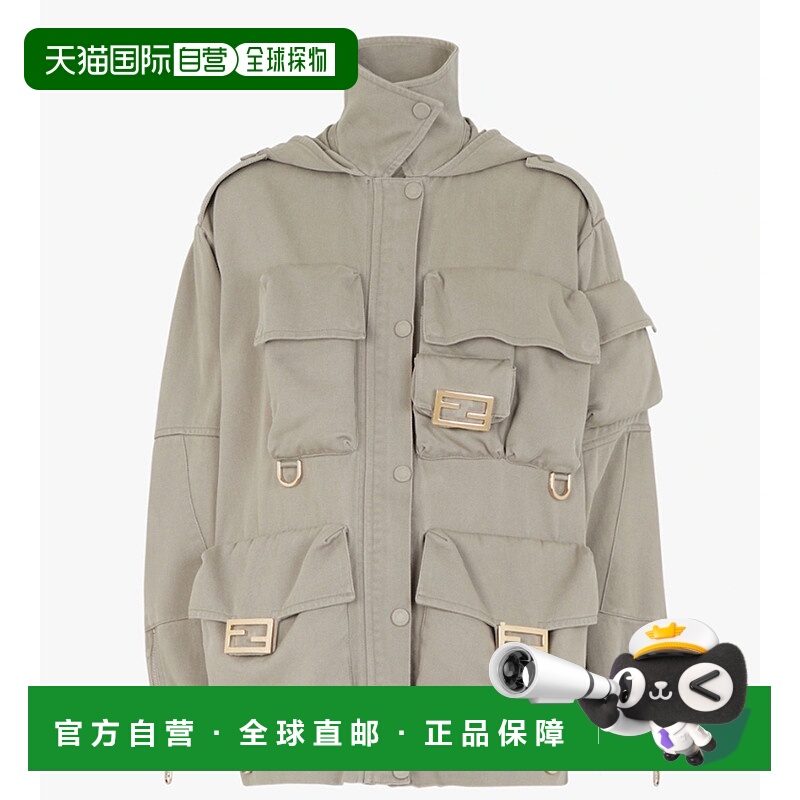 FENDI 女士夹克 FJ7323AM34F1J7B SS2025 花色 Fendi Jackets