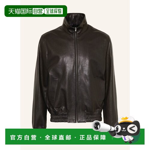 VALENTINO 男士夹克 100317732913000 CO 黑色 Leather jacket