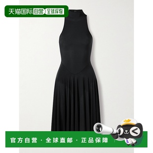 1h可退 潮奢 SKIMS 女士 Milky - Obsidian 透视高领中长连衣裙 D