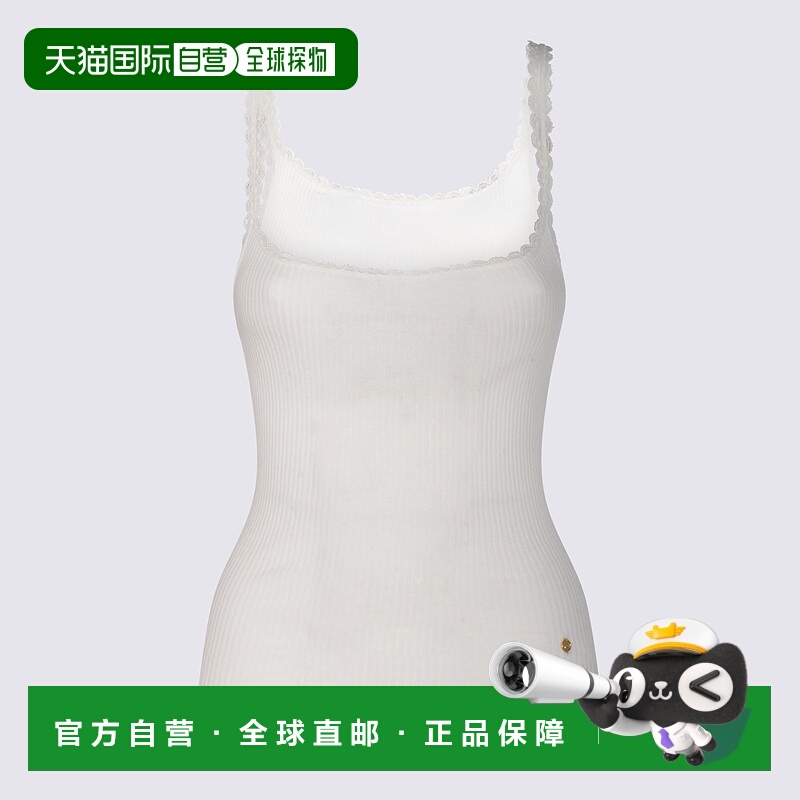 CHLOÉ 女士背心吊带 CH25WJH01185101 AW2025 白色 Cotton top