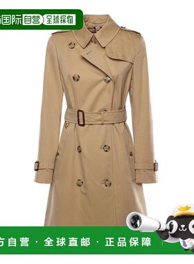 BURBERRY 女士大衣 8117239 SS2026 浅棕色 Long Heritage Chelse