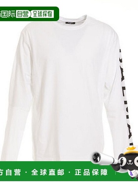 BALMAIN 男士T恤 YH1EK035BB15GAB AW2022 白色 BALMAIN MEN'S YH