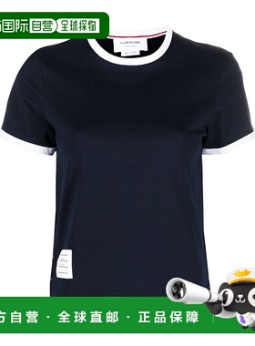 THOM BROWNE 女士T恤 FJS075A00042415 CO 蓝色