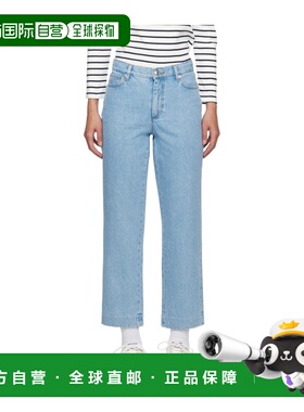 A.P.C. 女士牛仔裤 COGWEF09131IAB SS2024 蓝色 New Sailor缝线