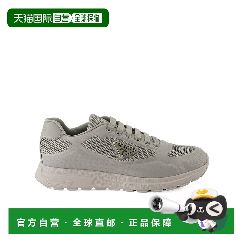 1h可退 PRADA 男士运动鞋 2EE437FG0001ABKF0031 AW2025 灰色