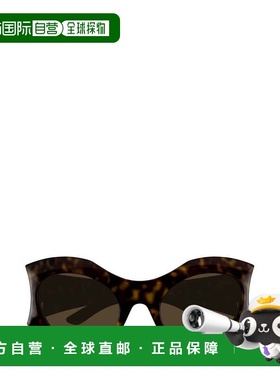 BALENCIAGA 女士眼镜 BB0256S002 AW2023 黑色 BB0256S