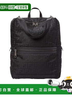 FENDI 男士双肩包 7VZ091AVC6F05TR SS2026 黑色 Lui双肩包