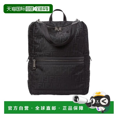 FENDI 男士双肩包 7VZ091AVC6F05TR SS2026 黑色 Lui双肩包