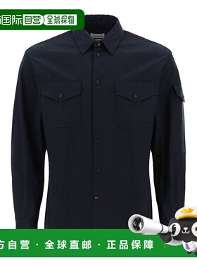 1h可退 潮奢 mcqueen 亚历山大 麦昆 男士 长袖衬衫 655486QSAA7