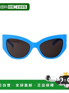 BALENCIAGA 女士眼镜 BB0322S006 AW2024 黑色 BB0322S