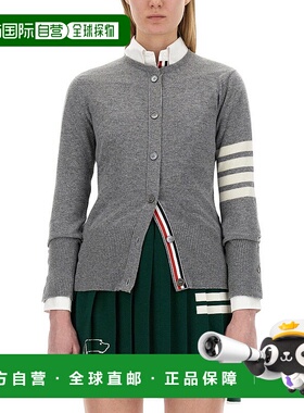 THOM BROWNE 女士针织毛衣 FKC002A00011055 CO 灰色开衫