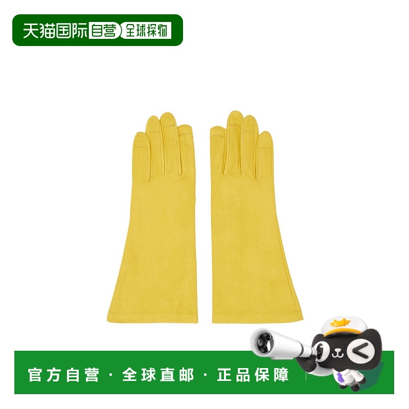 1h可退 RICK OWENS 男士手套 RR02D6451LBA12 AW2024 黄色