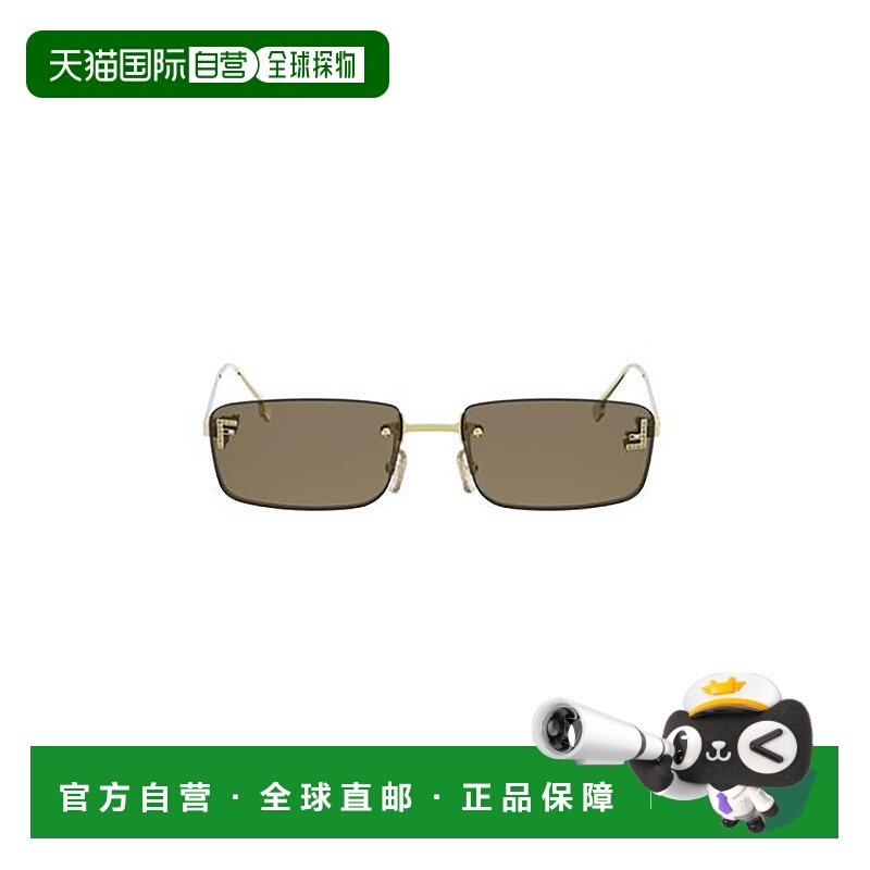 1h可退 FENDI 男士太阳镜 FE4172US32E SS2025 金色