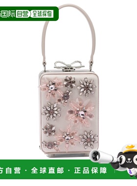 潮奢 Self-Portrait 女士 绸缎迷你手袋 RS26302CPPINK