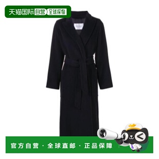 MARA 蓝色 女士外套 AW2018 ADDA系带大衣 1016028906005 MAX