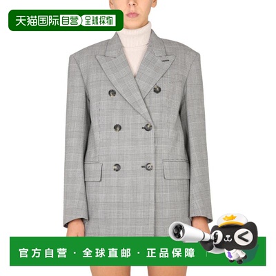 MAX MARA 女士外套 PARCO373001 CO 黑色 DOUBLE-BREASTED JACKET