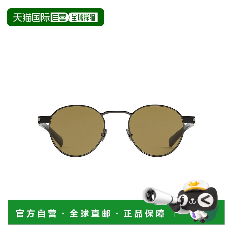 1h可退 潮奢 Saint Laurent 圣罗兰 男士 圆形太阳镜 803705Y9965 - 封面