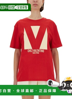 VALENTINO 女士T恤 6B3MG24H95WR9B CO 红色 