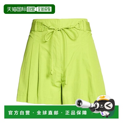 潮奢 ULLA JOHNSON 女士 短裤 green绿色 舒适时尚
