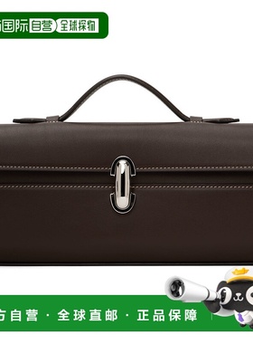 1h可退 潮奢 SAVETTE 女士 棕色 Slim Symmetry Pochette 手提包