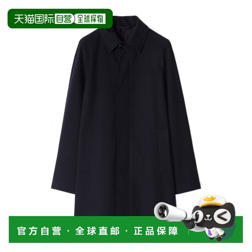 奢淘 Burberry 中长款羊绒轻便大衣 男 81098921