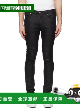 1h可退 潮奢 Ksubi 男士 黑色 Van Winkle Waxed Caged 牛仔裤 MP