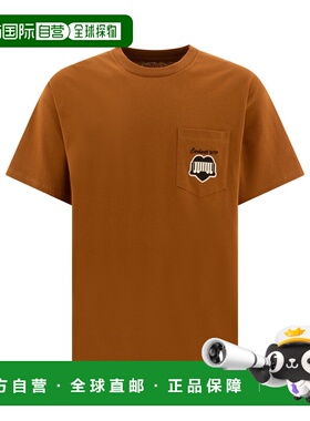 CARHARTT WIP 男士T恤 I033979HZXX AW2024 棕色