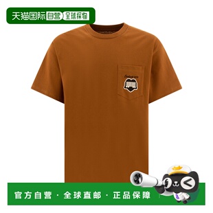 WIP AW2024 男士 I033979HZXX 棕色 T恤 CARHARTT