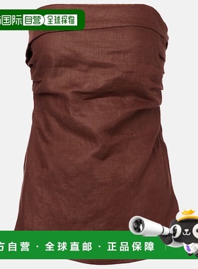 1h可退 潮奢 FAITHFULL THE BRAND 女士 Caen 亚麻上衣性感