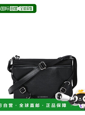 GIVENCHY 男士斜挎包 BKU04WK1ZV001 CO 黑色 Black leather bag.