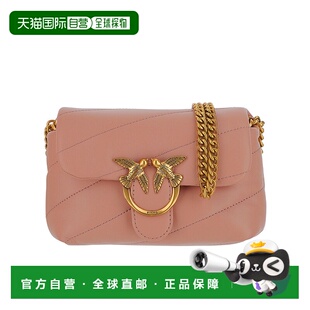 PINKO 女士斜挎包 100040A0F2L21Q AW2025 粉红色 Love Baby Puff