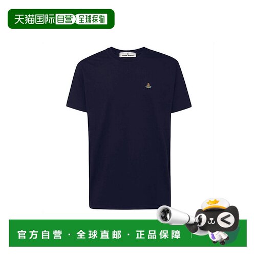 1h可退 VIVIENNE WESTWOOD 男士T恤 3G010013J001MK410BLUE男装