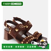 潮奢 Plaster valentino 1h可退 华伦天奴 女士 Caster 铆钉绒面