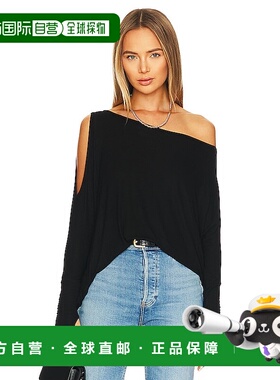 1h可退 潮奢 Michael Lauren 女士 Deuce 宽松款上衣 ML6364RIB