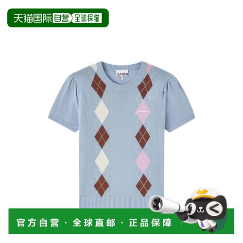 GANNI 女士T恤 A1040295326CHAMBRAY326CHAMBRAY